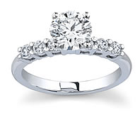  diamond engagement ring side diamonds