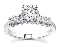  diamond engagement ring side diamonds