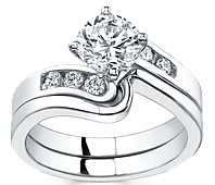  platinum diamond wedding rings