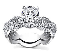  diamond engagement ring side diamonds