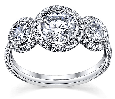  diamond engagement ring side diamonds