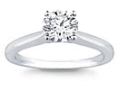 gold diamond solitaire rings