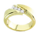 gold mens diamond wedding rings