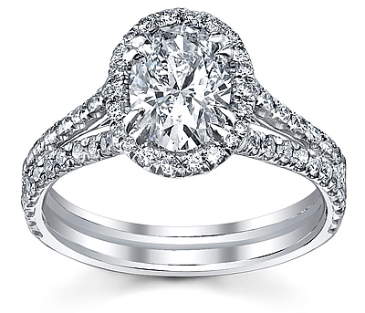 gold diamond engagement ring side diamonds