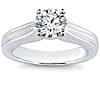 Solitaire Platinum Dual Metal Engagement Setting