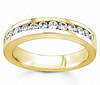 Yellow Gold Ladies Diamond Band